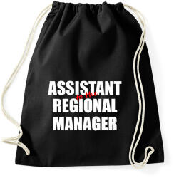 printfashion The Office - Assistant to the regional manager WHITE - Sportzsák, Tornazsák - Fekete (7251351)