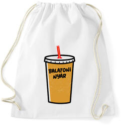 printfashion BALATONI NYÁR - Sportzsák, Tornazsák - Fehér (9975652)