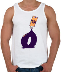 printfashion festék - Férfi atléta - Fehér (810309)