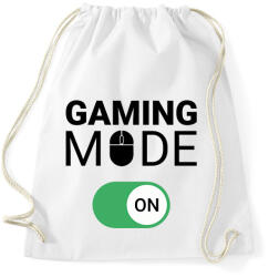 printfashion Gaming mode on! - Sportzsák, Tornazsák - Fehér (11448629)