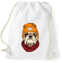 printfashion Cool Dog - Sportzsák, Tornazsák - Fehér (5141729)