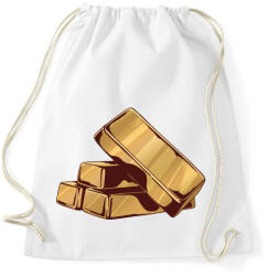 printfashion Arany rudak - Sportzsák, Tornazsák - Fehér (5190505)