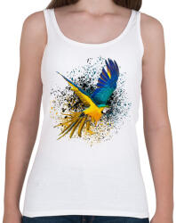 printfashion colorfullparot - Női atléta - Fehér (1839877)