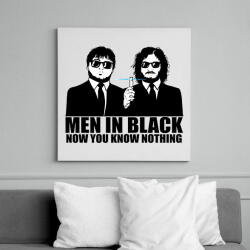 printfashion Men in Black - Trónok harca - Vászonkép - Fehér (6626344)