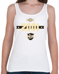 printfashion born-in-2001-cream-choco - Női atléta - Fehér (633554)