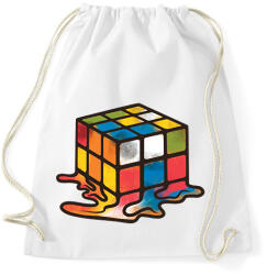 printfashion Olvadt rubik kocka - Sportzsák, Tornazsák - Fehér (11905226)