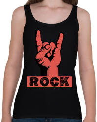 printfashion rock - Női atléta - Fekete (4643433)