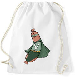 printfashion Szuper virsli - Sportzsák, Tornazsák - Fehér (15570486)