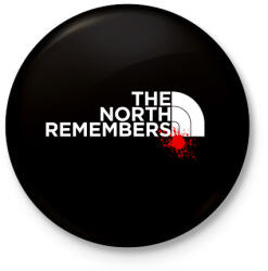 printfashion The North Remembers - Kitűző, hűtőmágnes - Fekete (3097493)