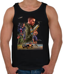 printfashion GTA karakterek #1 - Férfi atléta - Fekete (14528773)