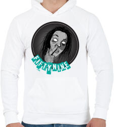 printfashion FiftyNine zombi - Férfi kapucnis pulóver - Fehér (366839)