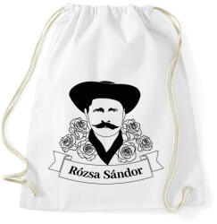 printfashion Rózsa Sándor - Magyar - Sportzsák, Tornazsák - Fehér (7082690)