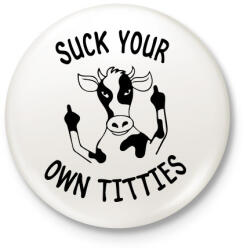 printfashion SYOT - Kitűző, hűtőmágnes - Fehér (5187869)