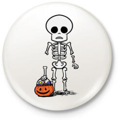 printfashion Csonti - Kitűző, hűtőmágnes - Fehér (3082107)