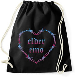 printfashion Elder emo - Sportzsák, Tornazsák - Fekete (12225552)