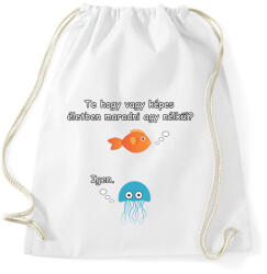 printfashion hogy vagy képes. . - Sportzsák, Tornazsák - Fehér (4572897)