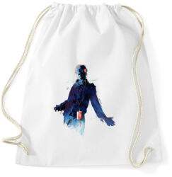 printfashion Walkmandead - Sportzsák, Tornazsák - Fehér (240990)