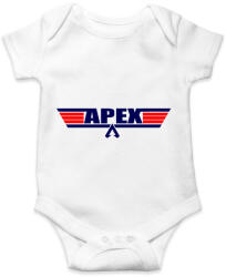 printfashion Apex Legends - TopGun logó - Baba Body - Fehér (1598797)