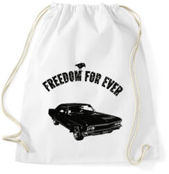 printfashion chevrolet impala 1967 - Sportzsák, Tornazsák - Fehér (1356579)