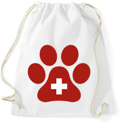 printfashion Paw + - Sportzsák, Tornazsák - Fehér (2937541)