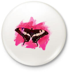 printfashion pillangó3 - Kitűző, hűtőmágnes - Fehér (3079239)