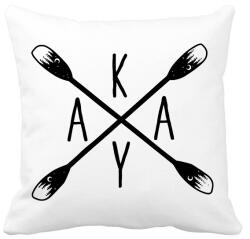 printfashion Kayak - evezőkkel - Párnahuzat, Díszpárnahuzat - Fehér (15918894)