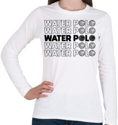 printfashion Water polo - Női hosszú ujjú póló - Fehér (15923947)