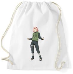 printfashion Sakura Shinobi Edition - Sportzsák, Tornazsák - Fehér (497425)