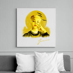 printfashion jimin - Vászonkép - Fehér (6639229)