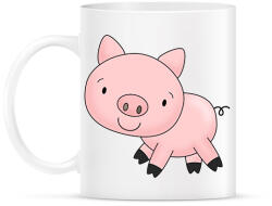 printfashion Funny Pig baby - Bögre - Fehér (1623601)