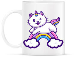 printfashion Hello cica - Bögre - Fehér (4792479)