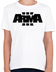 printfashion Arma - Gyerek póló - Fehér (759446)