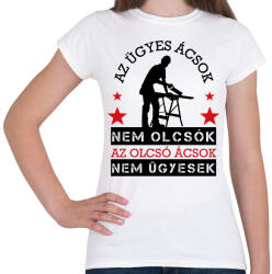 printfashion Az ügyes ácsok - Női póló - Fehér (9898979)