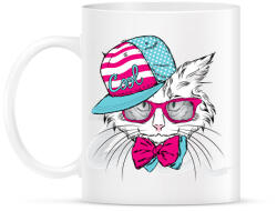 printfashion Snapback Cat - Bögre - Fehér (1261148)