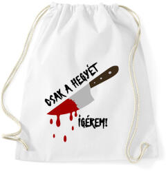 printfashion Csak a hegyét! - Sportzsák, Tornazsák - Fehér (1867616)