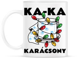 printfashion KA-KA KARÁCSONY - Bögre - Fehér (9553053)