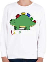 printfashion Legosaurus - Gyerek pulóver - Fehér (15972058)