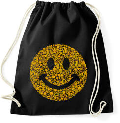 printfashion Smile - Sportzsák, Tornazsák - Fekete (363931)