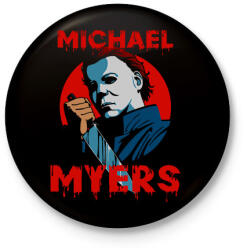 printfashion Michael Myers - Kitűző, hűtőmágnes - Fekete (16678065)