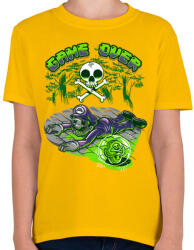 printfashion Mérges gomba - Gyerek póló - Sárga (96489)