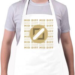 printfashion League of Legends - MID DIFF - Kötény - Fehér (15861231)