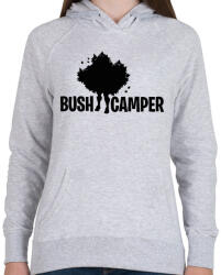 printfashion Fortnite Bush Camper - Női kapucnis pulóver - Sport szürke (937110)