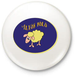 printfashion Alvós póló - Kitűző, hűtőmágnes - Fehér (3075860)
