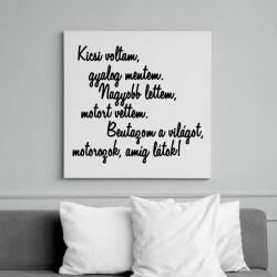 printfashion KICSI VOLTAM - Vászonkép - Fehér (6639375)