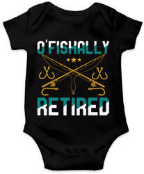 printfashion O'FISHally retired - Baba Body - Fekete (2458220)