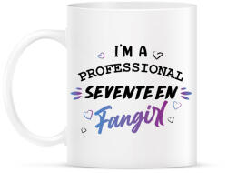 printfashion Fangirl - Seventeen - Bögre - Fehér (7461831)