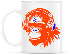 printfashion Monkey - Bögre - Fehér (14840642)