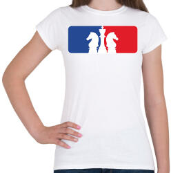 printfashion Sakk - Női póló - Fehér (7451863)