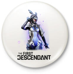 printfashion The First Descendant Bunny - Kitűző, hűtőmágnes - Fehér (16258336)