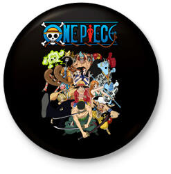 printfashion One piece csapat - Kitűző, hűtőmágnes - Fekete (14212997)